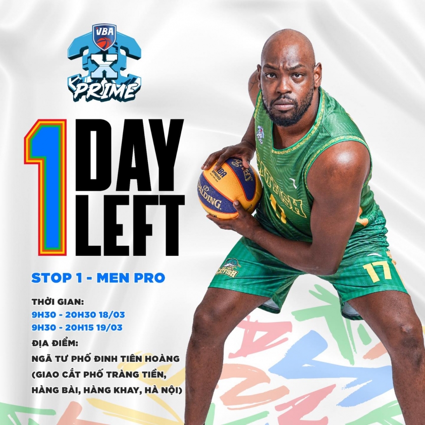 Danh sách 11 đội bóng men pro dự giải bóng rổ VBA 3x3 prime 2023 259112