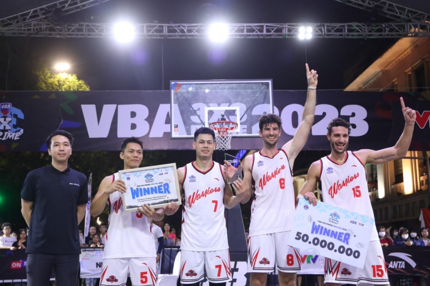 Kết quả chặng 1 giải bóng rổ VBA 3x3 Prime 2023 nội dung men pro 259745
