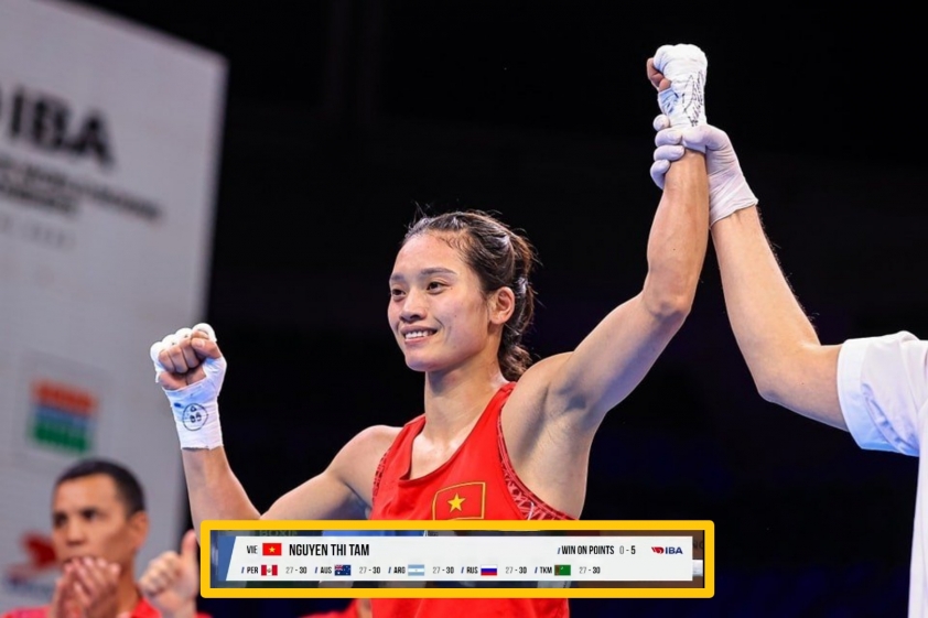 Hủy diệt HCĐ thế giới, Nguyễn Thị Tâm vào bán kết Boxing nữ VĐTG 2023 260578