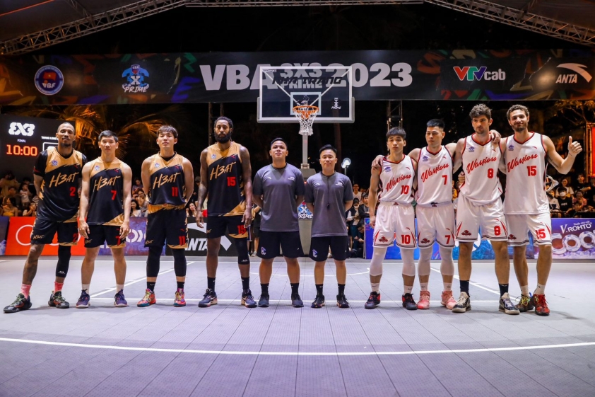 Thang Long Warriors lần 2 vô địch chặng tại VBA Prime 3x3 2023 262253