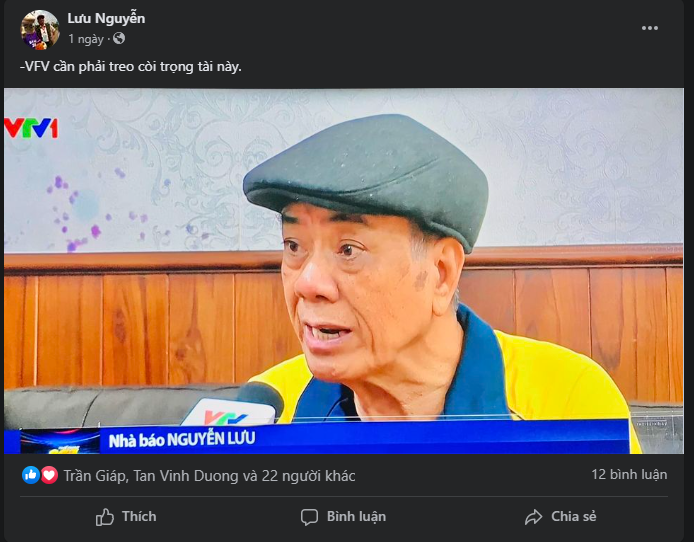 Nhà báo Nguyễn Lưu: VFV nên 'treo còi' trọng tài ở chung kết nữ Cúp Hùng Vương 263355