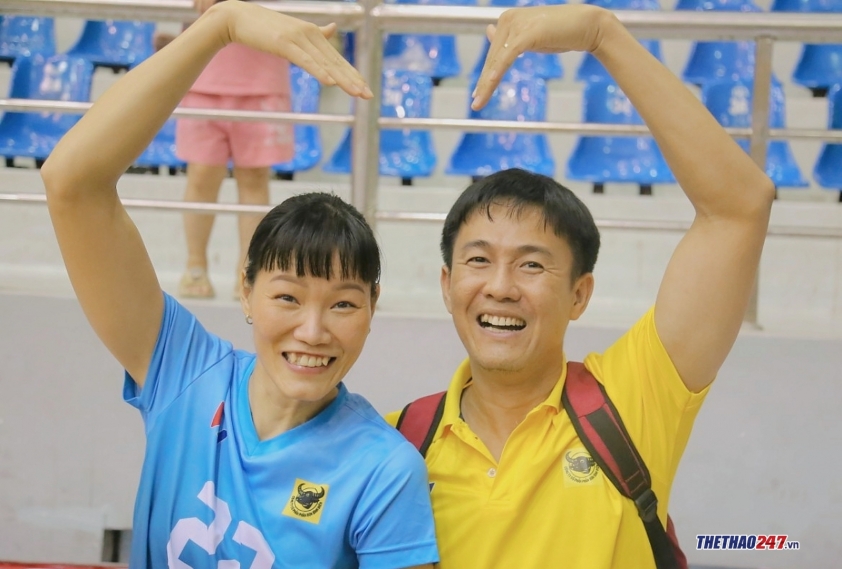 Con gái của huyền thoại bóng chuyền Ngọc Hoa sắp chào đời, được mẹ cho nối nghiệp 264696
