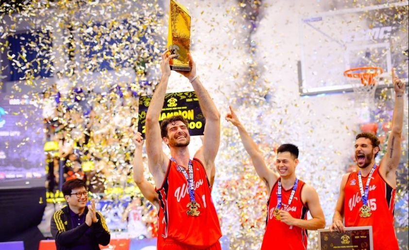 Thang Long Warriors vô địch giải bóng rổ VBA 3x3 Prime 2023 264643