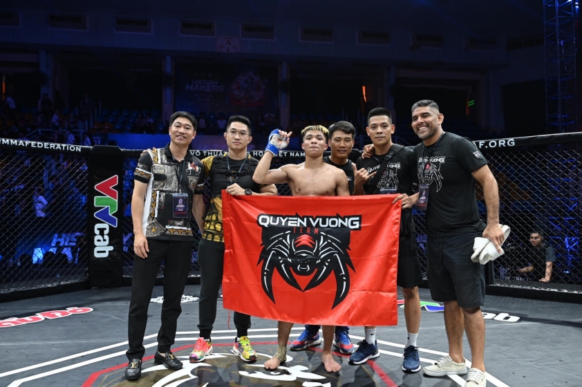 Nguyễn Thành Đô 'tạo địa chấn' tại MMA LION Championship 5 272210