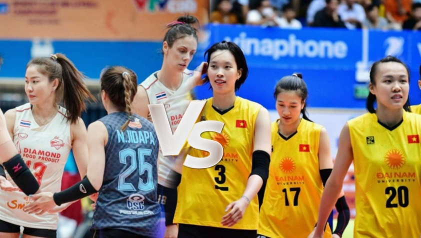 Chung kết bóng chuyền nữ CLB châu Á: Việt Nam vs Thái Lan 275198