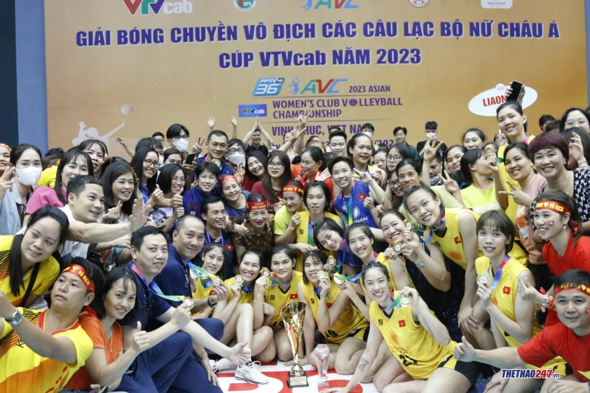 Trao thưởng cá nhân và đồng đội giải bóng chuyền CLB châu Á 2023: Việt Nam vô địch 275594