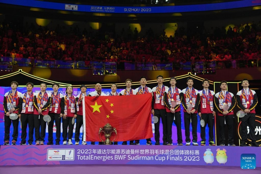 Trung Quốc lên ngôi vô địch giải cầu lông Sudirman Cup lần thứ 13 283300