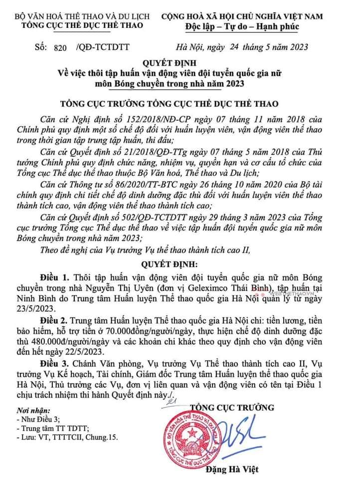 Tuyển bóng chuyền nữ Việt Nam lại mất thêm quân trước giải châu Á 284383