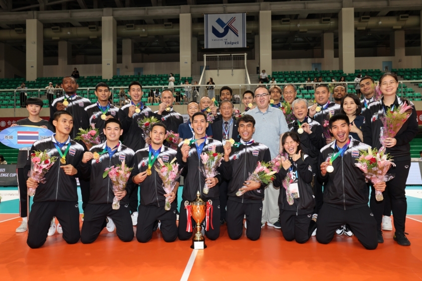 Trao thưởng cá nhân và đồng đội Challenger Cup nam châu Á 2023: Thái Lan vô địch 304289