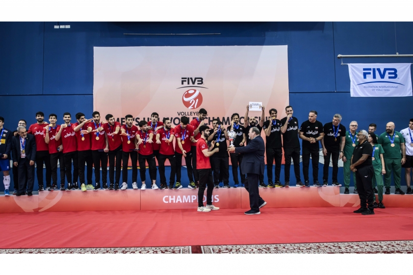 Trao thưởng cá nhân và đồng đội U21 nam thế giới 2023: Iran vô địch 304700