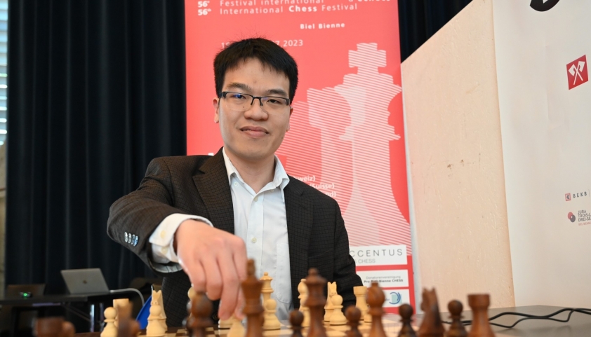 ĐKVĐ Việt Nam đốn hạ 'siêu đại kiện tướng' Trung Quốc tại Biel Grandmaster 2023 307077