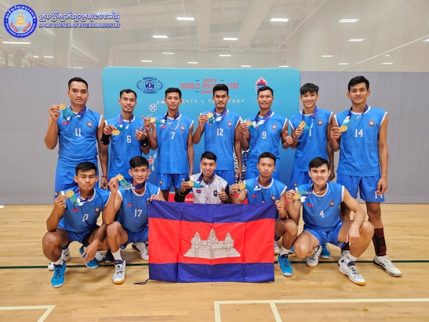 Địa chấn: Bóng chuyền nam Campuchia vô địch thế giới 309467