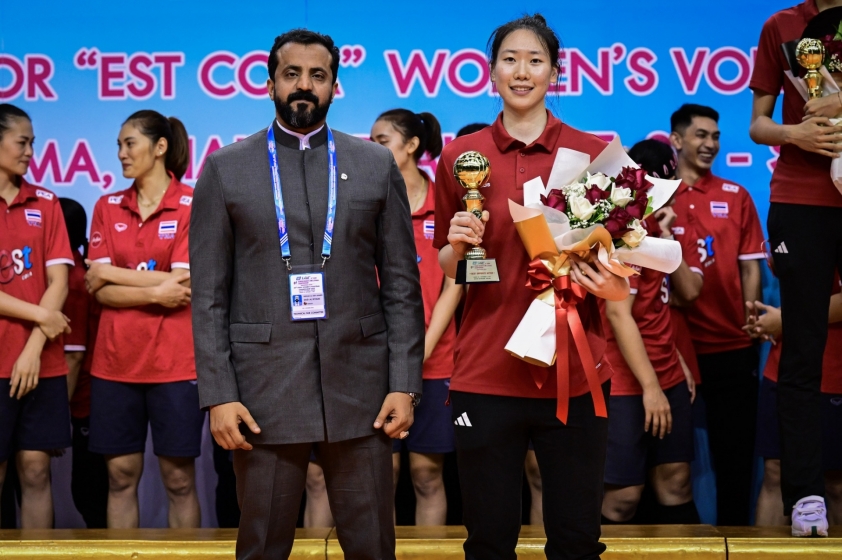 Trao thưởng cá nhân và đồng đội giải bóng chuyền nữ vô địch châu Á 2023: Thái Lan vô địch 323324