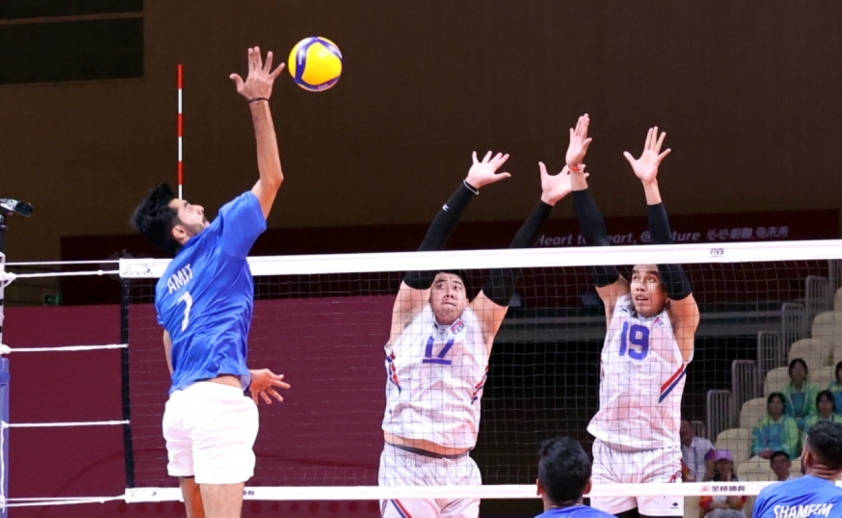 Ấn Độ 'đập tan' giấc mộng của bóng chuyền nam Campuchia ở ASIAD 329480