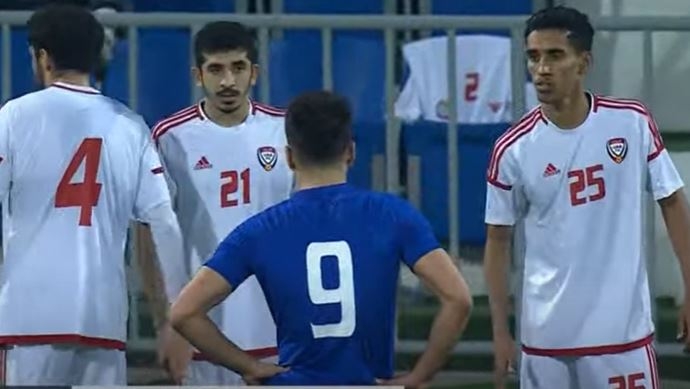 U23 UAE chia điểm trước U23 Uzbekistan