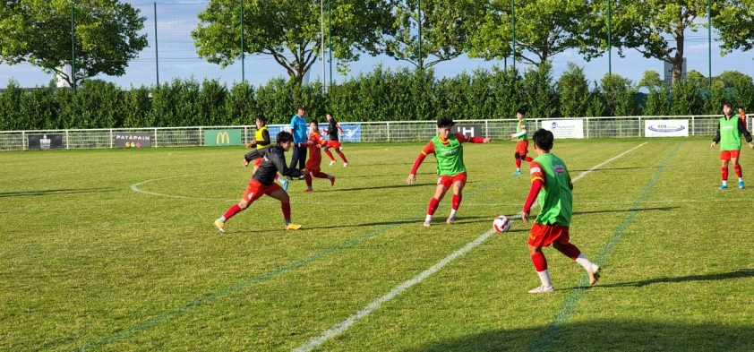 Buổi tập mới nhất của ĐT nữ Việt Nam