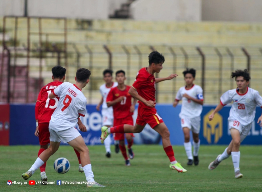 Trực tiếp U16 Việt Nam 4-0 U16 Philippines: Thế trận áp đảo 166034
