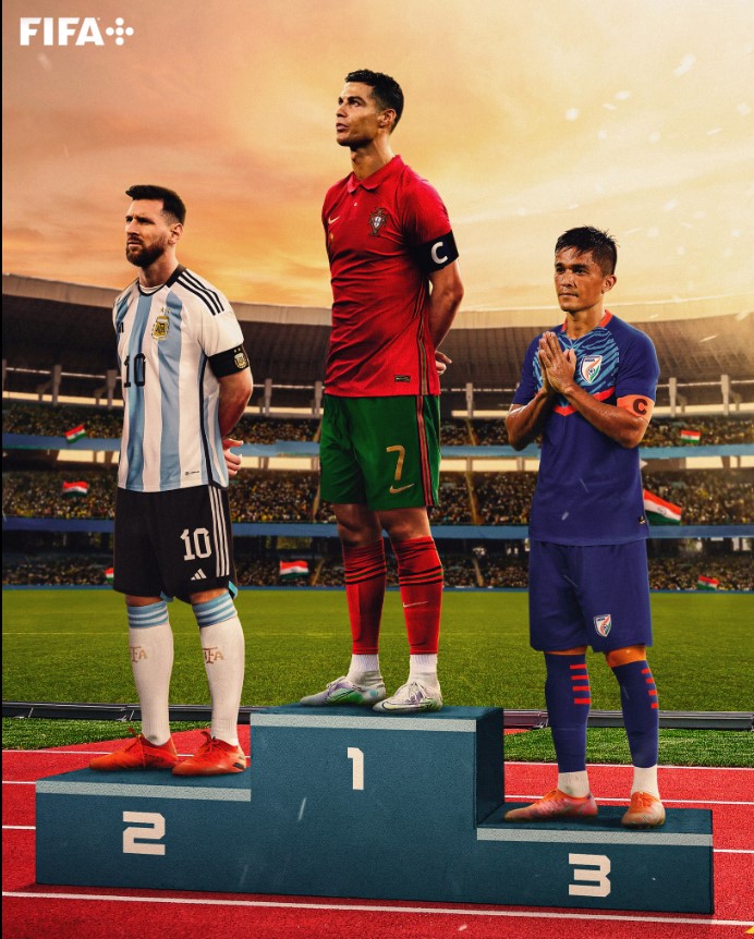 Thua Việt Nam, đội trưởng ĐT Ấn Độ bất ngờ được FIFA vinh danh 194062