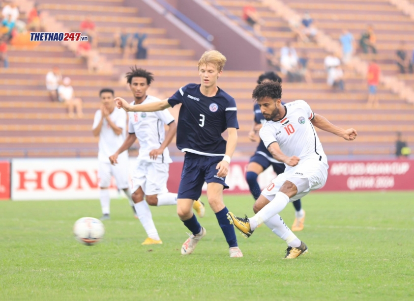 Trực tiếp U23 Yemen 3-1 U23 Guam: Dứt điểm liên tục 325831