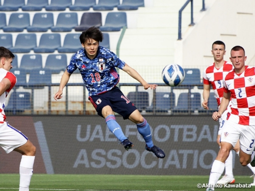 U23 Nhật Bản đánh bại đại diện châu Âu Croatia ở trận ra quân Dubai Cup 2022