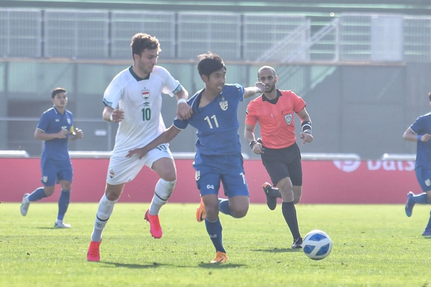 U23 Thái Lan để thua cả 3 trận tại Dubai Cup 2022