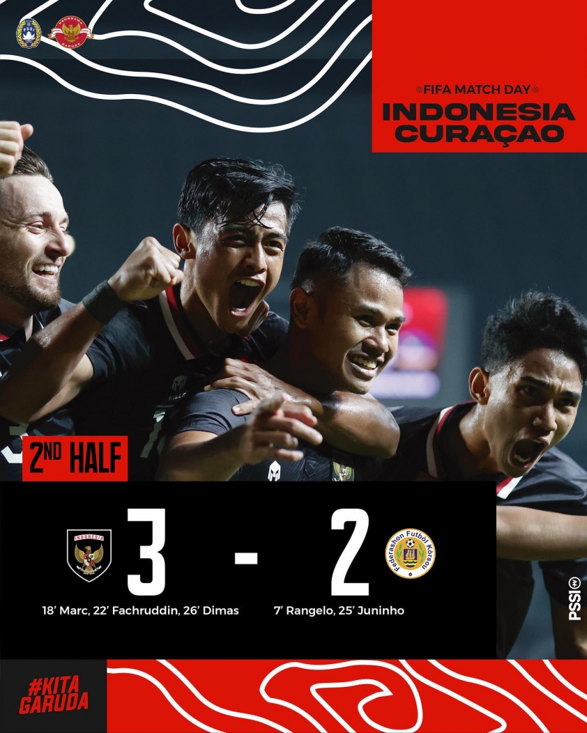 Thi đấu thăng hoa, Indonesia bất ngờ hạ gục đối thủ hạng 84 FIFA 192668