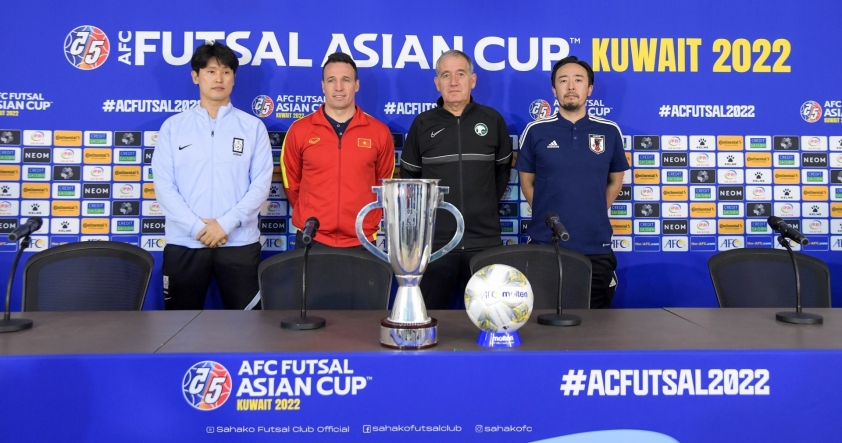 HLV ĐT Việt Nam thừa nhận khó khăn ở VCK futsal châu Á 194103