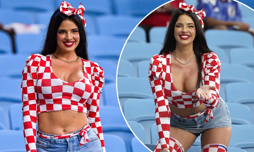 Nữ CĐV nóng bỏng nhất World Cup tiếp tục 'hở bạo' bất chấp bị phạt 228797