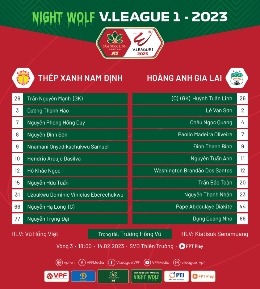 Trực tiếp Nam Định vs HAGL, 18h00 hôm nay 14/2 248632