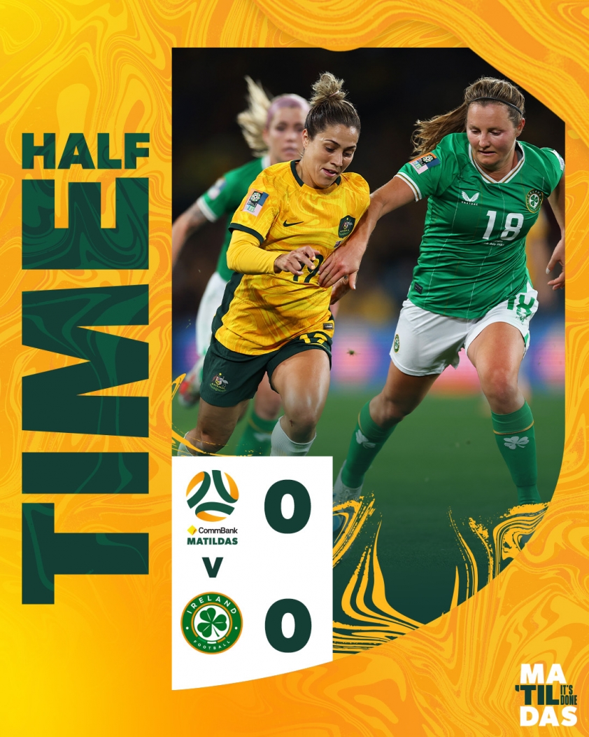 Trực tiếp nữ Australia 0-0 nữ Ireland: Giằng co kịch tính! 305235