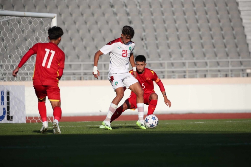U18 Việt Nam thua đậm đại diện châu Phi 339275U18 Việt Nam thua đậm đại diện châu Phi 339275