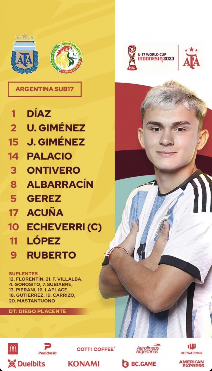 Trực tiếp U17 Argentina vs U17 Senegal, 19h00 hôm nay 11/11 355217Trực tiếp U17 Argentina vs U17 Senegal, 19h00 hôm nay 11/11 355217