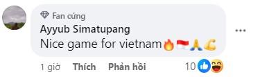 CĐV Indonesia đồng loạt lên tiếng khi ĐT Việt Nam thắng phút bù giờ 476602CĐV Indonesia đồng loạt lên tiếng khi ĐT Việt Nam thắng phút bù giờ 476602