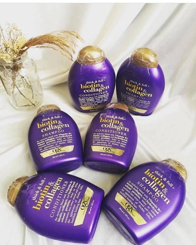Review dầu gội nữ OGX Biotin Collagen 376323