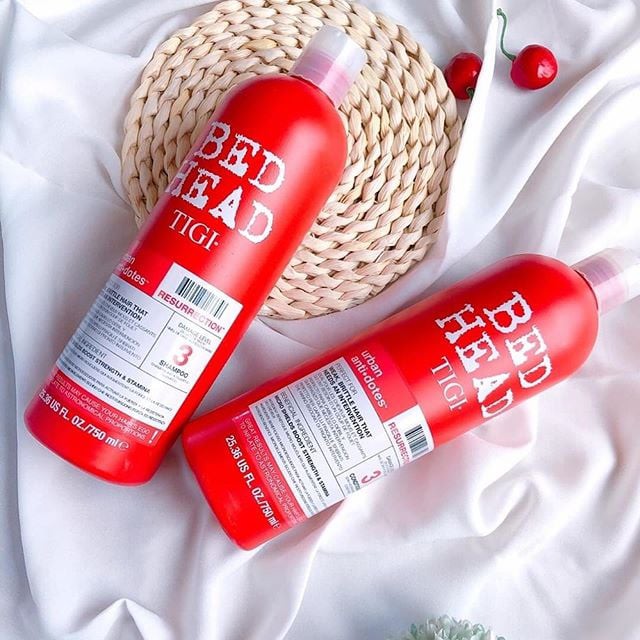 Review dầu gội TIGI Bed Head đỏ 379494