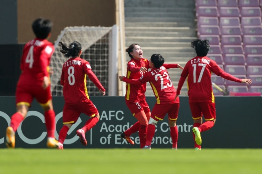 VIDEO: ĐT nữ Việt Nam 1-0 ĐT nữ Đài Bắc Trung Hoa - Chương Thị Kiều đánh đầu mở tỉ số-109245