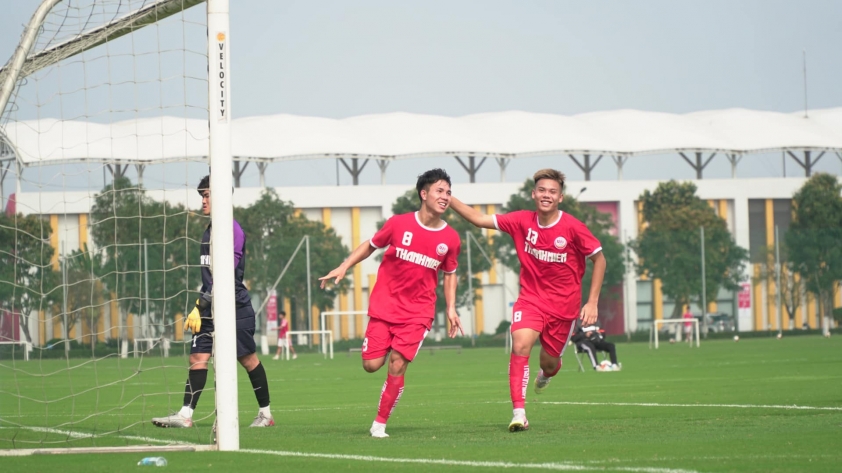 Văn Tú là cầu thủ ghi bàn cho U19 Viettel