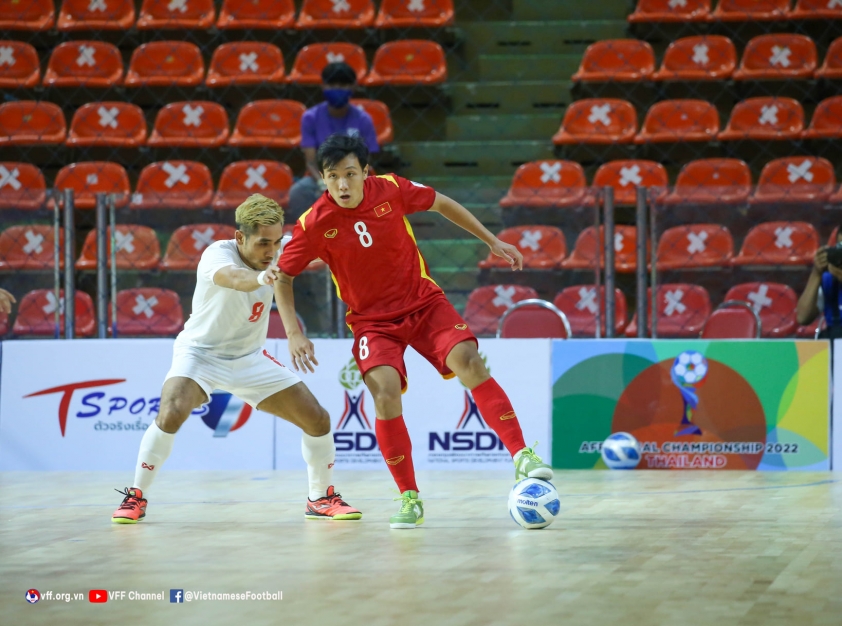 Chỉ giành được 1 điểm trước Myanmar đã khiến cánh cửa đi tiếp của ĐT Futsal Việt Nam bỗng chốc bị hẹp đi đáng kể