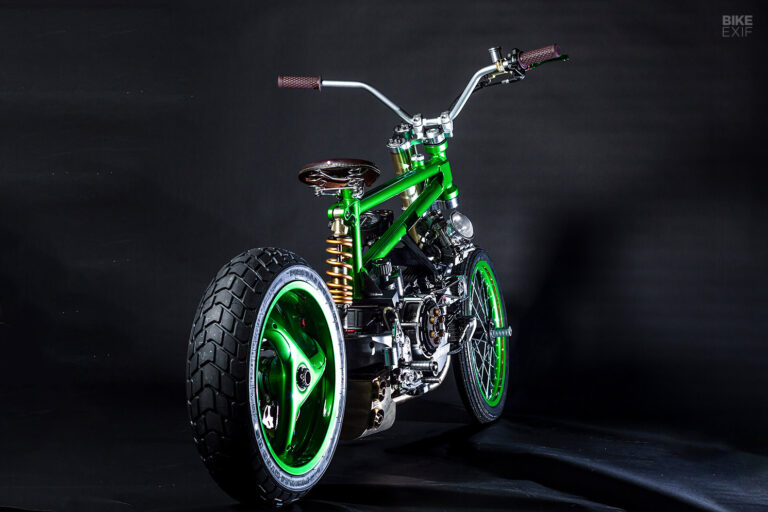 Cận cảnh mẫu mô tô mang động cơ Ducati “hóa thân” thành xe đạp BMX 264791