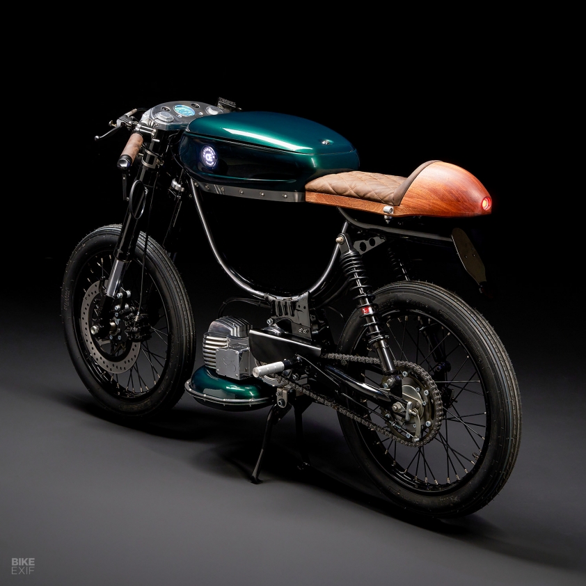 Chiêm ngưỡng mẫu mô tô điện phong cách cafe racer với thiết kế “không giống ai” 274225