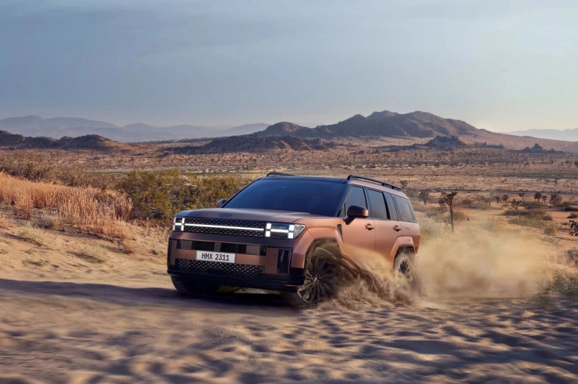 Hyundai SantaFe thế hệ mới chính thức được công bố: ‘Anh em’ với Land Rover, ra mắt tháng sau 304143