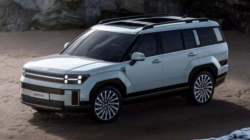 Chi tiết Hyundai SantaFe thế hệ mới: Kích thước gia tăng, trang bị ‘tận răng’ đấu Everest, VF8 312524