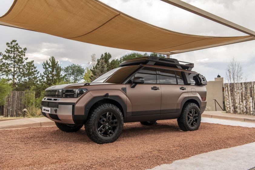 đấu Everest, VFChi tiết Hyundai SantaFe thế hệ mới: Trang bị ‘tận răng’, thêm bản off 312589