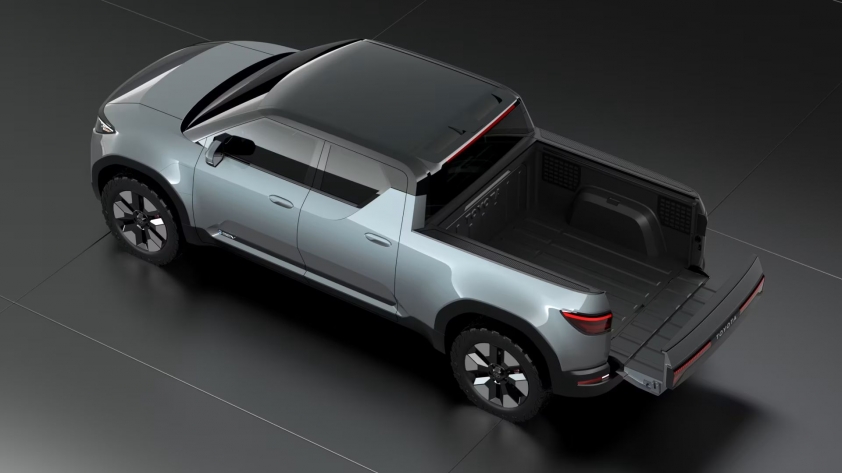 Toyota giới thiệu bán tải chạy điện được coi là ‘tiểu Hilux’, thiết kế gây bất ngờ 345096