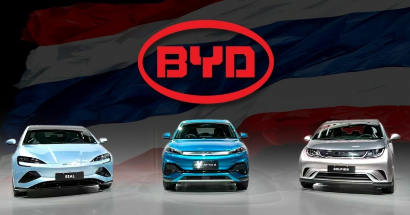 Các thương hiệu Trung Quốc ‘thống trị’ thị trường ô tô điện Thái Lan trong năm 2023 387238