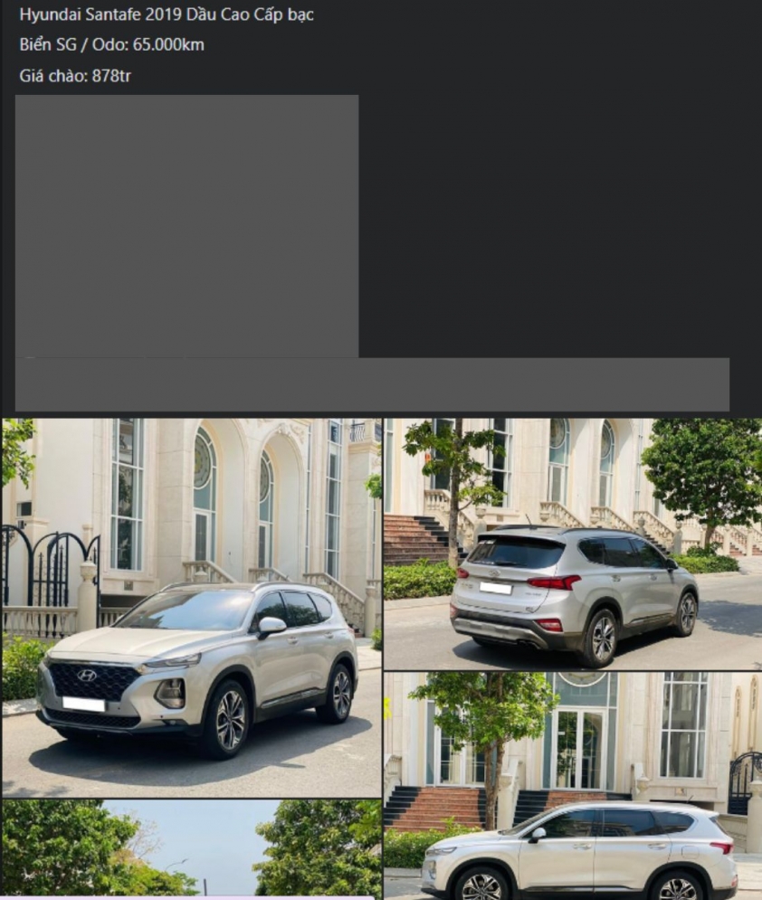 Lăn bánh 4 năm, Hyundai SantaFe trượt giá ngang một chiếc Toyota Vios 420025