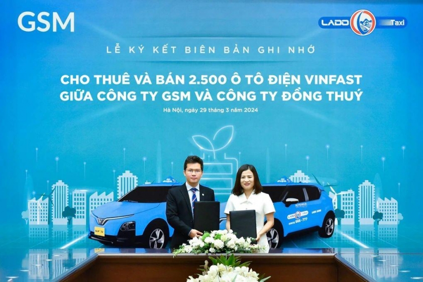 Lado Taxi tiếp tục mua và thuê thêm hàng ngàn xe điện VinFast 432446