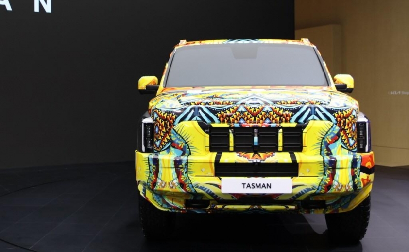 Bán tải Kia Tasman lộ diện ngoài đời thực, dự kiến trình làng vào năm 2025 491598