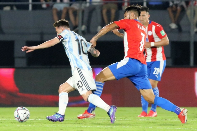 Messi đã không để lại quá nhiều dấu ấn ở trận đấu này