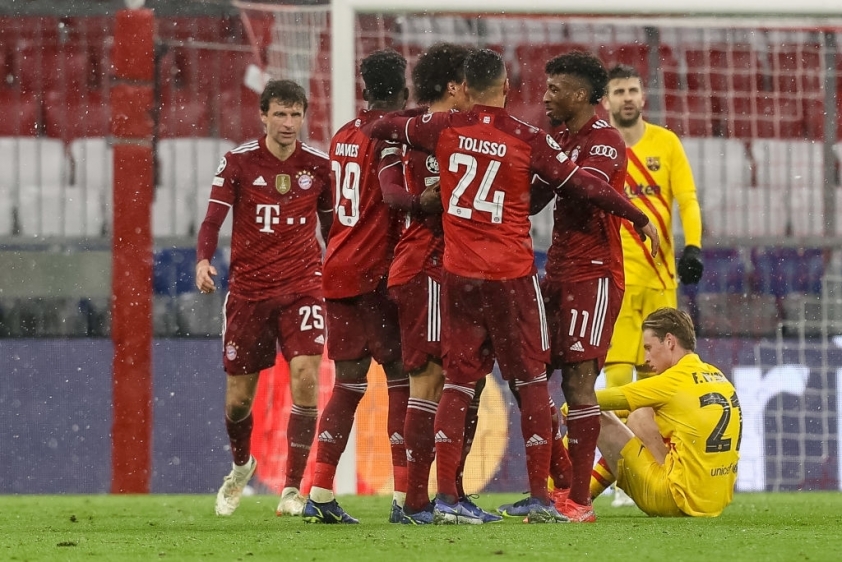 Dù đã chắc chắn nhất bảng nhưng Bayern vẫn chơi rất quyết tâm